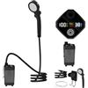 Generico Doccia Camping Pompa Ricaricabile per Camping All'Aperto | Doccia Da Escursionismo Con Display LED Portatile, per Spiaggia, Camper, Escursioni, Lavaggio Auto,