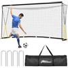 JASCOPRO Porta da calcio 366 x 180 cm, grande porta da calcio per bambini e