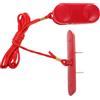 DOITOOL Chiave di Sicurezza Plastico e Lamina di Rame per Tapis da Corsa con Doppio Inserto, Pulsante di Emergenza Compatibile Accessorio per Attrezzature Fitness Rosso