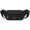 Vintree Marsupio Uomo Donna Marsupio Running con Zip Tasche Marsupio Sportivo con la Tracolla Regolabile per Escursionismo Running Ciclismo Campeggio Nero
