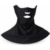 Luwecf Maschera Protezione Solare Multifunzione per Sport all'Aperto, Protezione per e Collo, Nero