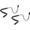 JEWEDECO Lamp Pole Hooks e Light Pole Hooks in Acciaio e Gomma, 2 Pezzi, Antiscivolo, Portatile, per Appendere Lanterne e Abiti Durante Campeggio All'aperto