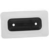 HAPINARY Paddle Board Fin Base Replacement, Center Fin Box Adapter, Supporto Base Pinna 9 Pollici, Bianco, PVC, Per Tavola da Paddleboard