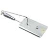 Mealoodiousmusea Pialla da pesca Outdoor Gear Downrigger Planer per acqua dolce e salata Wahoo 12 cm x 3,95 cm 4,1 mm, argento