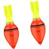 Oxxggkao Set galleggiante | Galleggiante elettronico per pesca alla carpa, galleggianti per pesca notturna, a lunga distanza, per uso costiero, 2 pezzi
