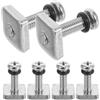VANZACK 6 Pezzi Vite per Pinna Tavola da Paddle M5 in Acciaio Inox | Design a Croce, Fissaggio Stabile, Riduce L'attrito in Acqua, Accessorio per Tavole e Pinne da Surf