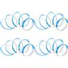 SHERCHPRY 20 Pezzi Braccialetto Calcio in Silicone, Elastico