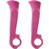 MAGICLULU Manopole Ergonomiche per Manubrio Bici da Montagna Leggere in ABS Antiscivolo Impugnatura Confortevole Adatte a Manubri 21.8-22.2mm per Ciclismo su Strada e Trail