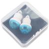 BEAZOOM Allarme morso per pesca grossolana, 2 pezzi, per la notte | Corpo in plastica, design resistente all'acqua, bianco, 8,6 g, leggero, essenziale per affrontare