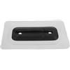 CALLARON Accessori per Surfboard e Stand-up Paddleboard, Base per Surf Board Fin Box in PVC Bianco da 9 Pollici, Supporto Staccabile per Longboard e SUP