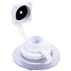 TEHAUX Valvola a Spirale Boston per Kayak TPU Bianca 2 Pezzi Colore Casuale | Gonfiaggio a Senso Unico, Previene le Perdite, Adatta a Raft e Kayak Colore Casuale