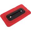 ULTECHNOVO Adattatore per Base Pinna SUP in PVC Rosso, Compatibile con scatole Pinna per Paddleboard gonfiabili, Protezione tavola, Installazione Rapida