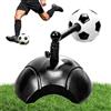 Generisch Allenatore per pallone da calcio, strumento di pratica da solo, rotazione a | Aiuto per l'allenamento del calcio, mani libere per la pratica da soli, supporto per palla girevole, base a ventosa
