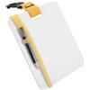 NUOBESTY Quaderno da Scrittura Subacquea Piccolo per Immersioni | Tavoletta Riscrivibile in PC Giallo, con Matita Inclusa, Visibilità Alta, Facile da Portare