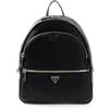 GUESS zaino per il tempo libero Manhattan II Backpack Black Logo nero