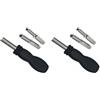 Qupdjxukis 2Set 4.5mm E 3.8mm Cacciavite Strumento Bit di Sicurezza per Snes N64 Gamebit