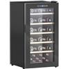 HOMCOM Cantinetta Vino Refrigerata 41 Bottiglie 91L Silenziosa 5-20℃ Nera