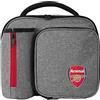FOCO Con licenza ufficiale Arsenal FC borsa termica portapranzo grigia con portabottiglia