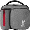 FOCO Con licenza ufficiale Liverpool FC borsa termica portapranzo grigia con portabottiglia