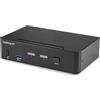 StarTech.com Switch KVM DisplayPort 2 porte - 4K 60Hz - Singolo schermo - Switch