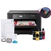 EPSON STAMPANTE SUBLIMATICA EPSON A3 - FORMATO A3 - CON CARTUCCE RICARICABILI ADATTE -