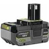 Ryobi Batteria RYOBI 18 V RB1840X (batteria litio+ 4,0 Ah, set tecnologia batteria lit