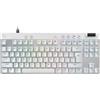 Logitech Tastiera Logitech G PRO X TKL Rapid bianca