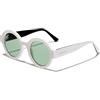 D.Franklin Occhiali da sole - Unisex - Con lenti protettive UV - Modello 913 - Rotondi - Per uomo e donna - Sunglasses