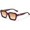 D.Franklin Occhiali da sole - Unisex - Con lenti protettive UV - Modello pitch - Quadrati - Per uomo e donna - Sunglasses