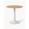 Westwing Collection Tavolo rotondo Menorca, varie misure - Beige, Bianco