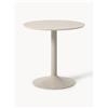 Westwing Collection Tavolo da pranzo rotondo Menorca, varie misure - Beige