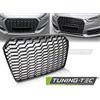 Tuning Tec GRIGLIA calandra mascherina SPORT NERO LUCIDO adatta AUDI A6 C7 dal 2011 al 2014