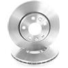 GH Coppia Dischi Freno Anteriori per Dacia Duster Renault Fluence Laguna Megane