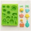 Graziano, Stampo Silicone Bellezza Femminile 12 Disegni 9.5x7.5cm - Scarpette, Cappellini, Borsette, Per Pasta Zucchero