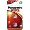 Panasonic LR44 Batteria a bottone 2 pezzi,