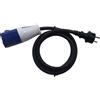 Origin Outdoors Adattatore di corrente da Schuko a CEE per caravan/motorhome 1,5 m,