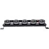 KEEDA RC - Lampada da tetto a LED per auto 1/8 1/10 RC Crawler Car Monster Truck HSP HPI TRX4 Tamiya CC01 Axial SCX10 D90 (5 LED)