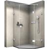 BERNSTEIN Cabina doccia pentagonale, in vetro con rivestimento NANO, EX415 90 x 90 x 195cm