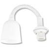 REV 0513060555 Lampada a sospensione per plafoniera, 50-130cm allungabile, max 5 kg, 60 W, 250 V, bianco