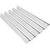 Nordic Bbq Store 62,2 cm, 7539/7540, barre aromatizzanti per griglie Weber Genesis serie 300 con comandi laterali, Genesis E-310, E-320, S-310, S-320, EP-310, EP-320 (2007-2010), in acciaio inox