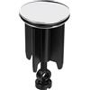 Your Day Mate Tappo Universale per Lavabo, Ø 40 mm Tappo di Scarico in Ottone Cromato con Guarnizione in Gomma, Tappo per Bidet, Tappo Regolabile in Altezza, Tappo per Vasca da Bagno Antiruggine, a Prova di Perdite
