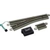 ‎Bachmann Industries Inc. Bachmann Trains 44558 Snap-Fit E-Z Track #4 Turnout-Right (1/Card) -Nickel Silve