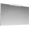 SENSEA Specchio con illuminazione integrata bagno rettangolare MASTER TOUCH SENSEA L 120 x H 70 x P 4 cm