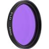 PATIKIL Filtro Per Obiettivo Da 43mm FLD Filtri Fluorescenti Viola