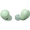 Sony WFC700N Auricolari wireless microfono bluetooth con cancellazione del rumore Verde