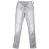Pepe Jeans Wisp Leggings Skinny Donna W26/L34 Grigio Zip Faded Stretch