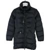 MASSIMO DUTTI Giacca Donna 6707 Doppio Zip Blu Piumino Lined Regular S