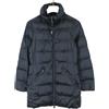 MASSIMO DUTTI Giacca Invernale Imbottita Donna 6707 Blu M Zip Laterale Doppia