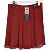 Cop-Copine Cop Copine Pegasi Donna Gonna Eu 40 Pieghe Elastico Vita Foderato Mini Rosso