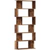 vidaXL Libreria in Legno Antico 80x24x192 cm Legno Multistrato